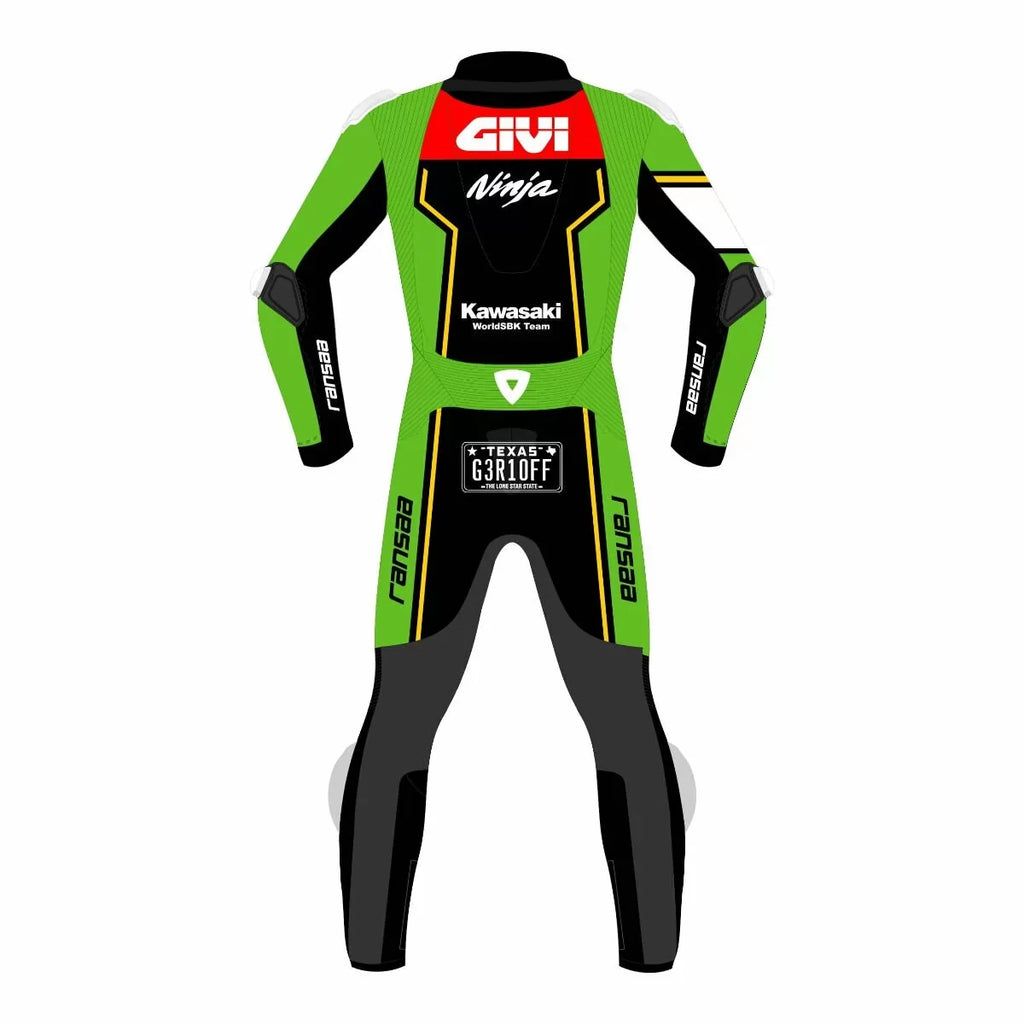 Kawasaki Ninja MotoGP Suit Garrett Gerloff WSBK 2025