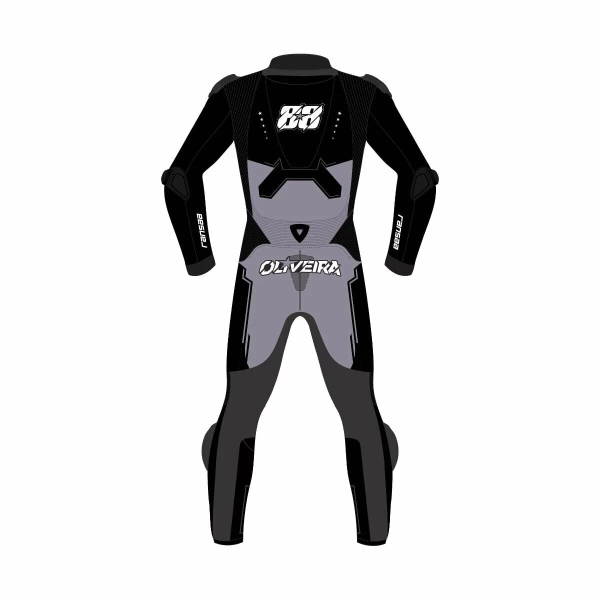 Biker Racing Suit Miguel Oliveira MotoGP 2024 Winter Test