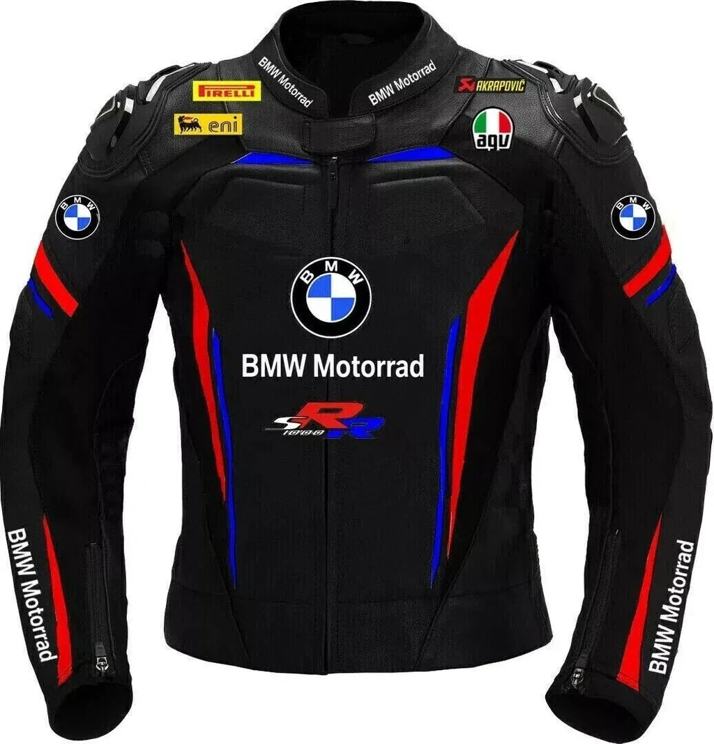BMW Motorrad Men's Motorcycle Leather Jacket