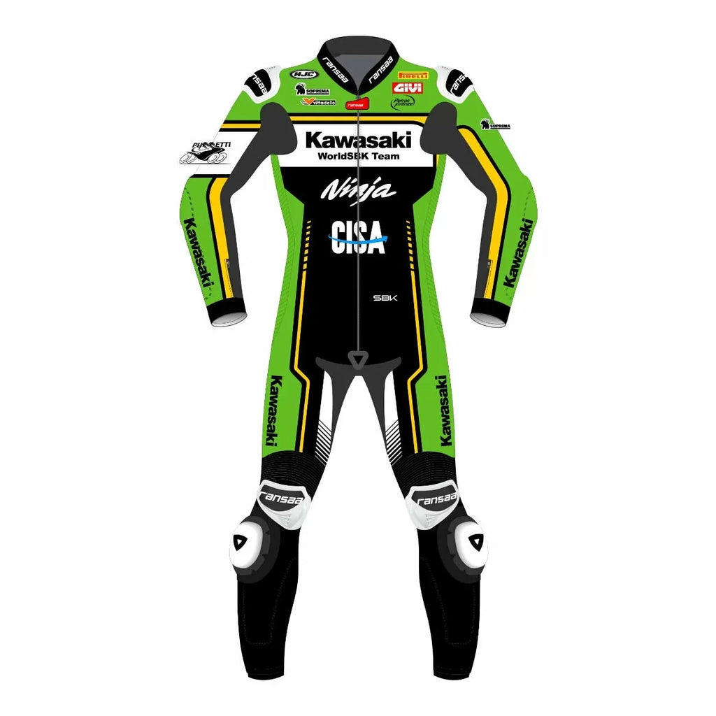Kawasaki Ninja MotoGP Suit Garrett Gerloff WSBK 2025