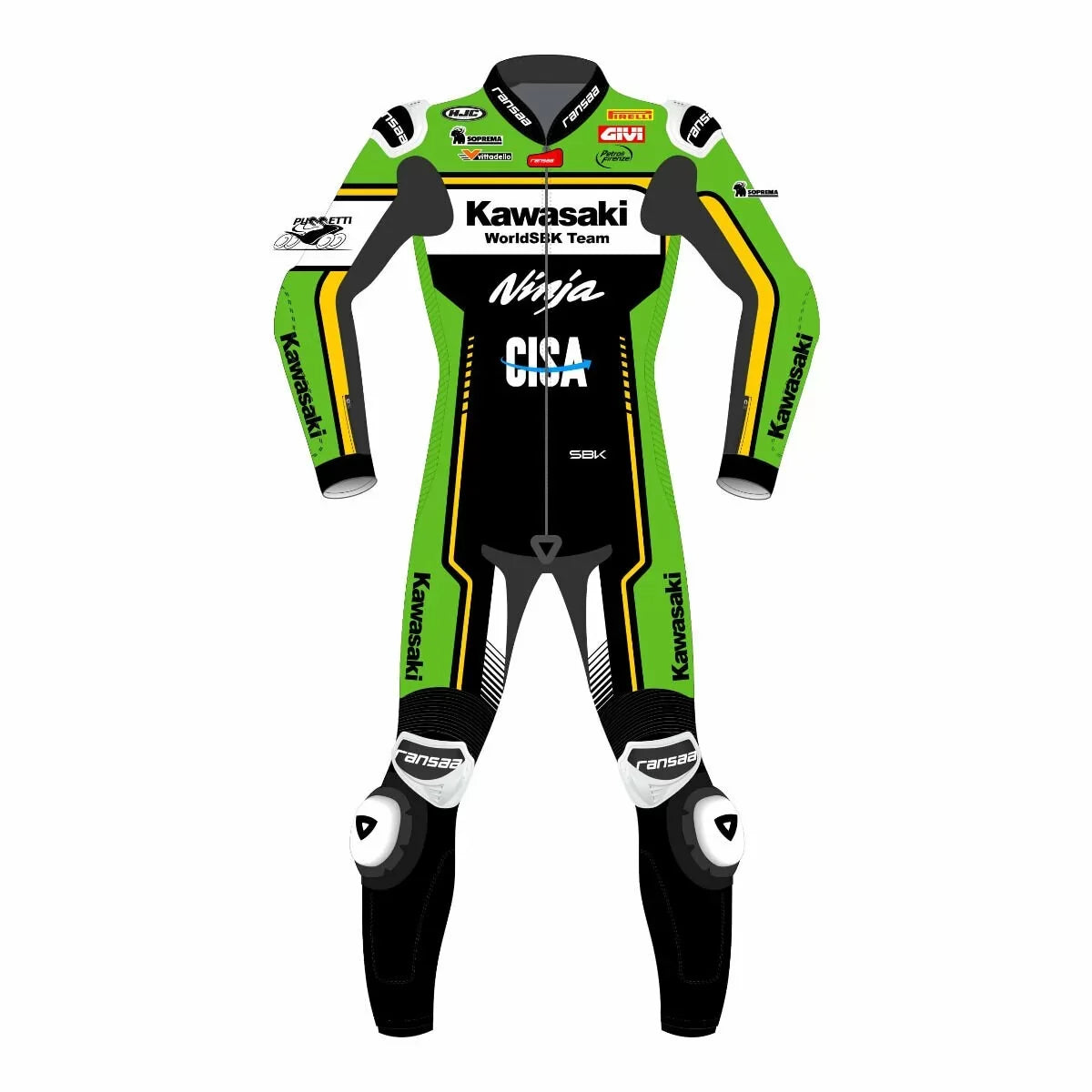 Kawasaki Ninja MotoGP Suit Garrett Gerloff WSBK 2025