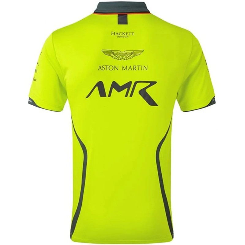 Aston Martin Men's Green Polo Shirt