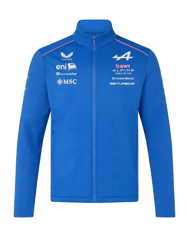 Alpine Racing F1 2026 Team Softshell Jacket - Lapis Blue