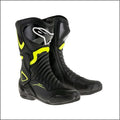 Alpinestars SMX-6 v2 Motorcycle Boot (Black/Fluo Yellow)