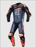 GP Plus V4 Leather Suit - 1PC Gary - Black