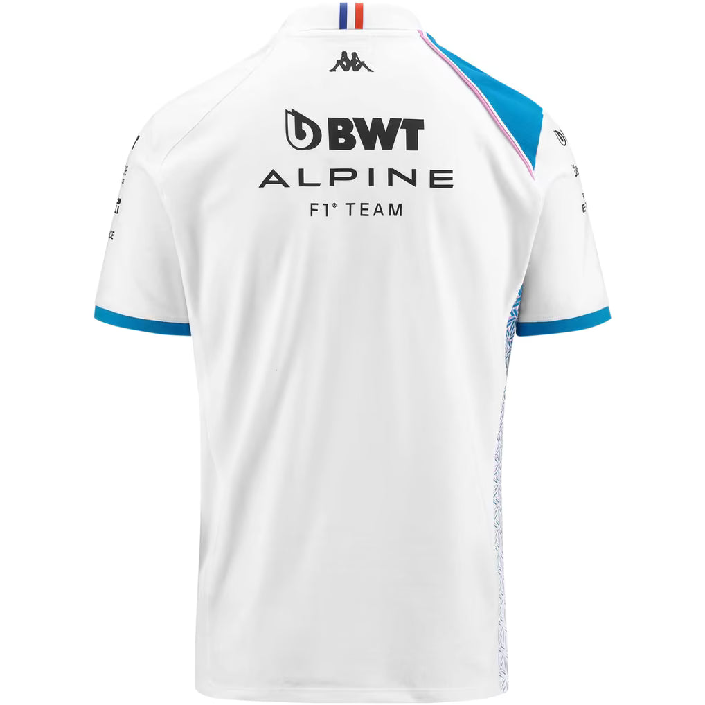 BWT Alpine F1 Racing Team Polo Shirt - White