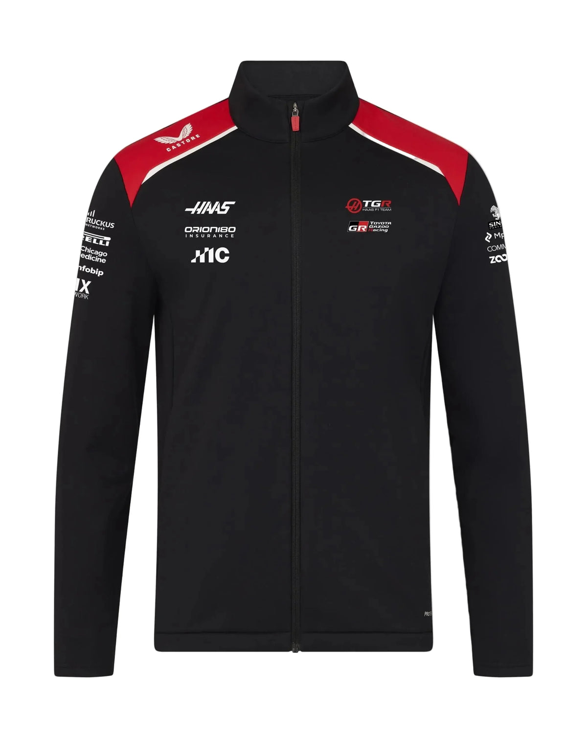 Haas Racing F1 2026 Team Softshell Jacket - Black