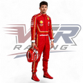 2024 Charles Leclerc Monaco GP Ferrari F1 Replica Race Suit