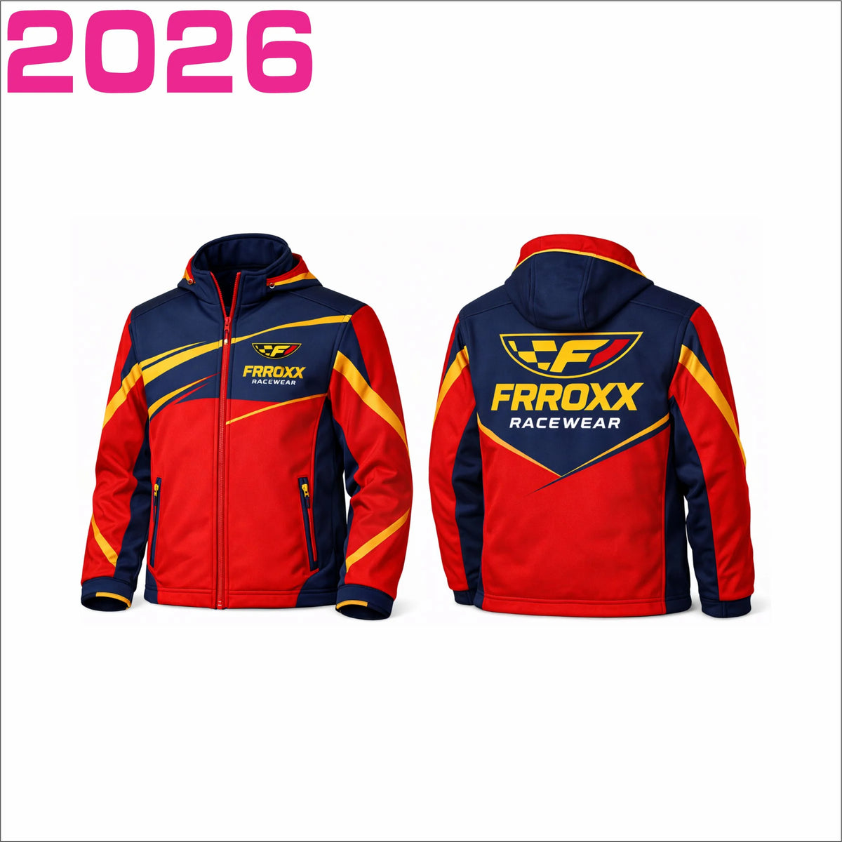 FRROXX RACEWEAR Kart Racing Softshell Jacket