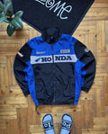 Vintage Honda F1 Racing Jacket 90's Nascar Black & Blue