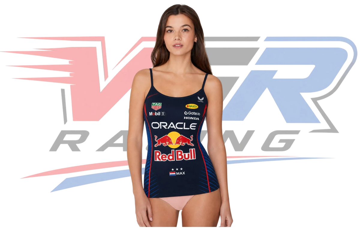 2026 F1 Team Red Bull Racing Women’s Strap Top – Navy Blue