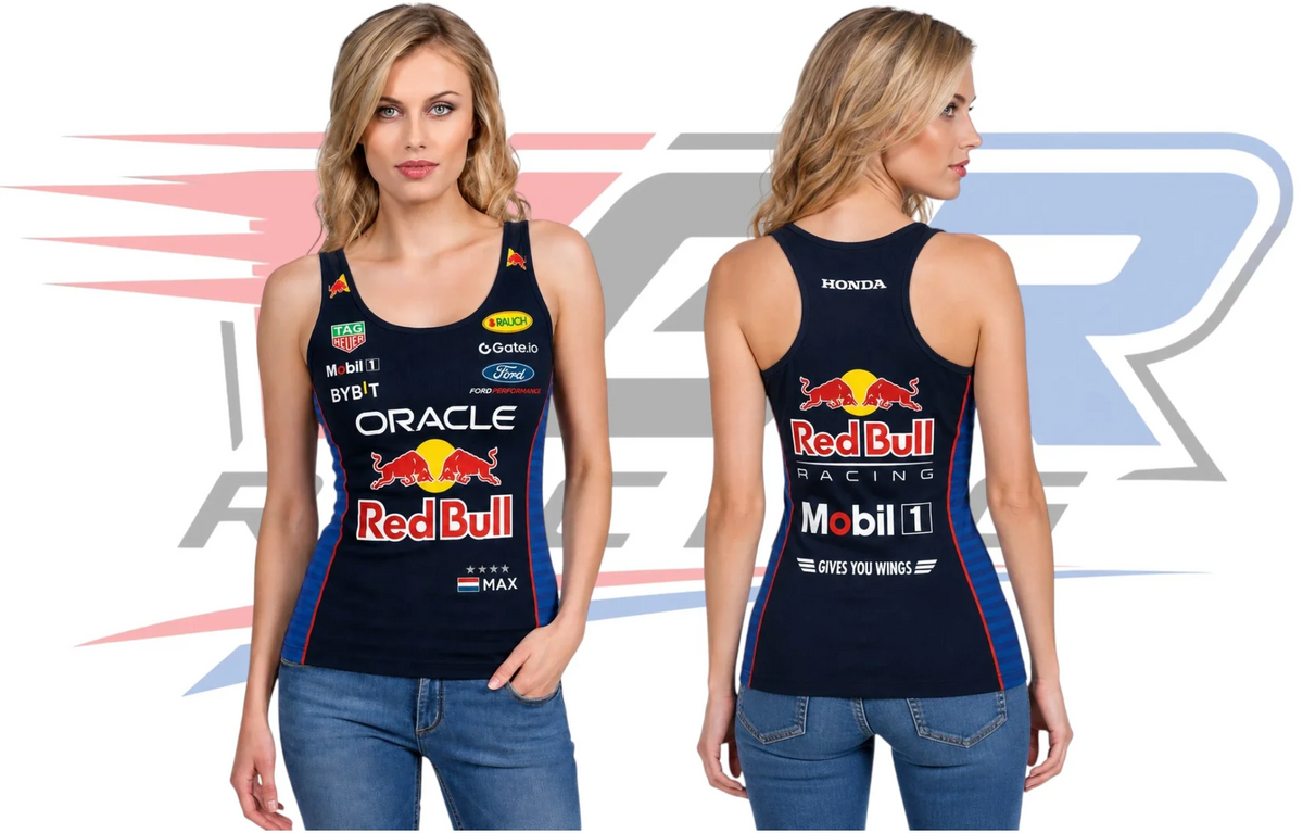 2026 F1 Team Red Bull Racing Women's Tank Top Navy Blue
