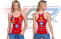 2026 F1 Team Ferrari Women's Tank Top Red