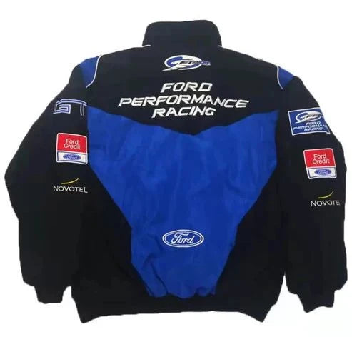Retro Jacket FORD Racing Vintage Black
