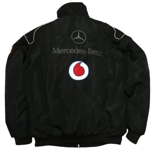 Mercedes-Benz F1 Vintage Jacket Black
