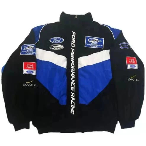 Retro Jacket FORD Racing Vintage Black