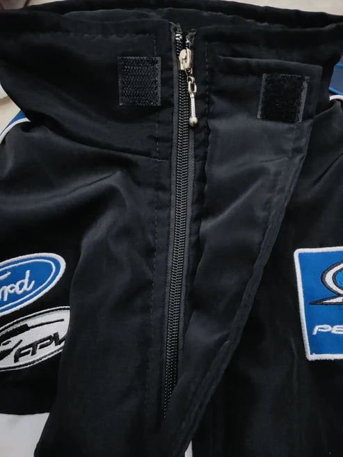 Retro Jacket FORD Racing Vintage Black
