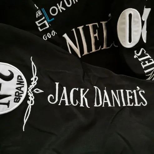 Jack Daniels NASCAR F1 Vintage Jacket Black
