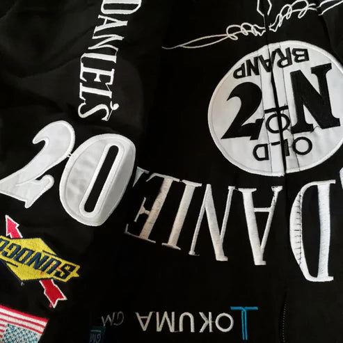 Jack Daniels NASCAR F1 Vintage Jacket Black