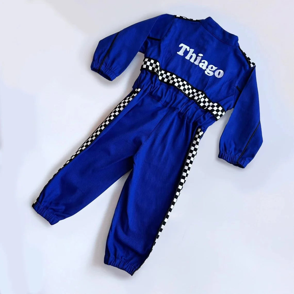 F1 Birthday Baby Suit & Cap Blue