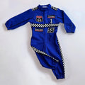 F1 Birthday Baby Suit & Cap Blue