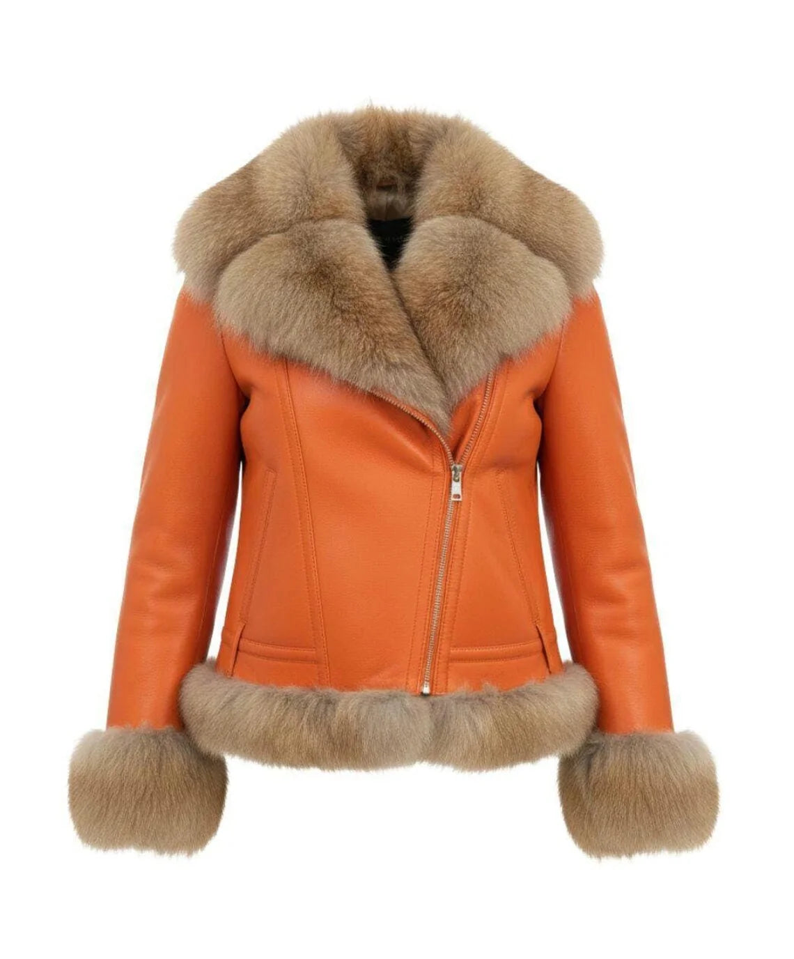 Luxury Sheepskin Jacket | Women's winter coat