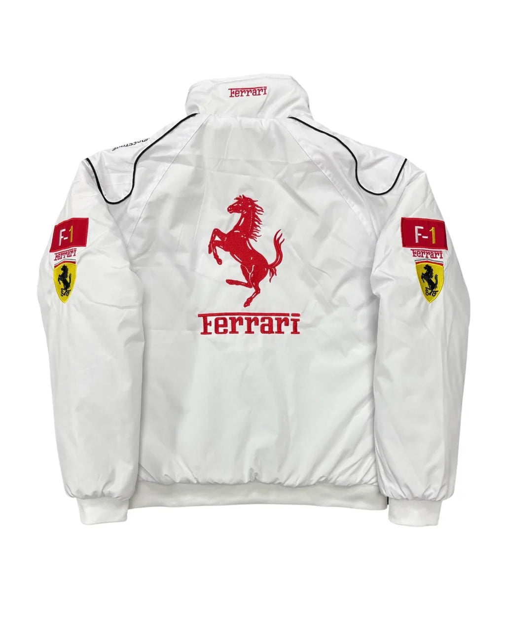 Ferrari F1 Vintage Racing Jacket - White