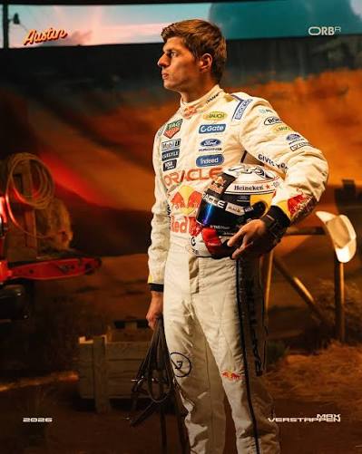 2026 Max Verstappen F1 Red Bull US Grand Prix Suit – White