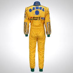 1993 Michael Schumacher Race Suit Yellow