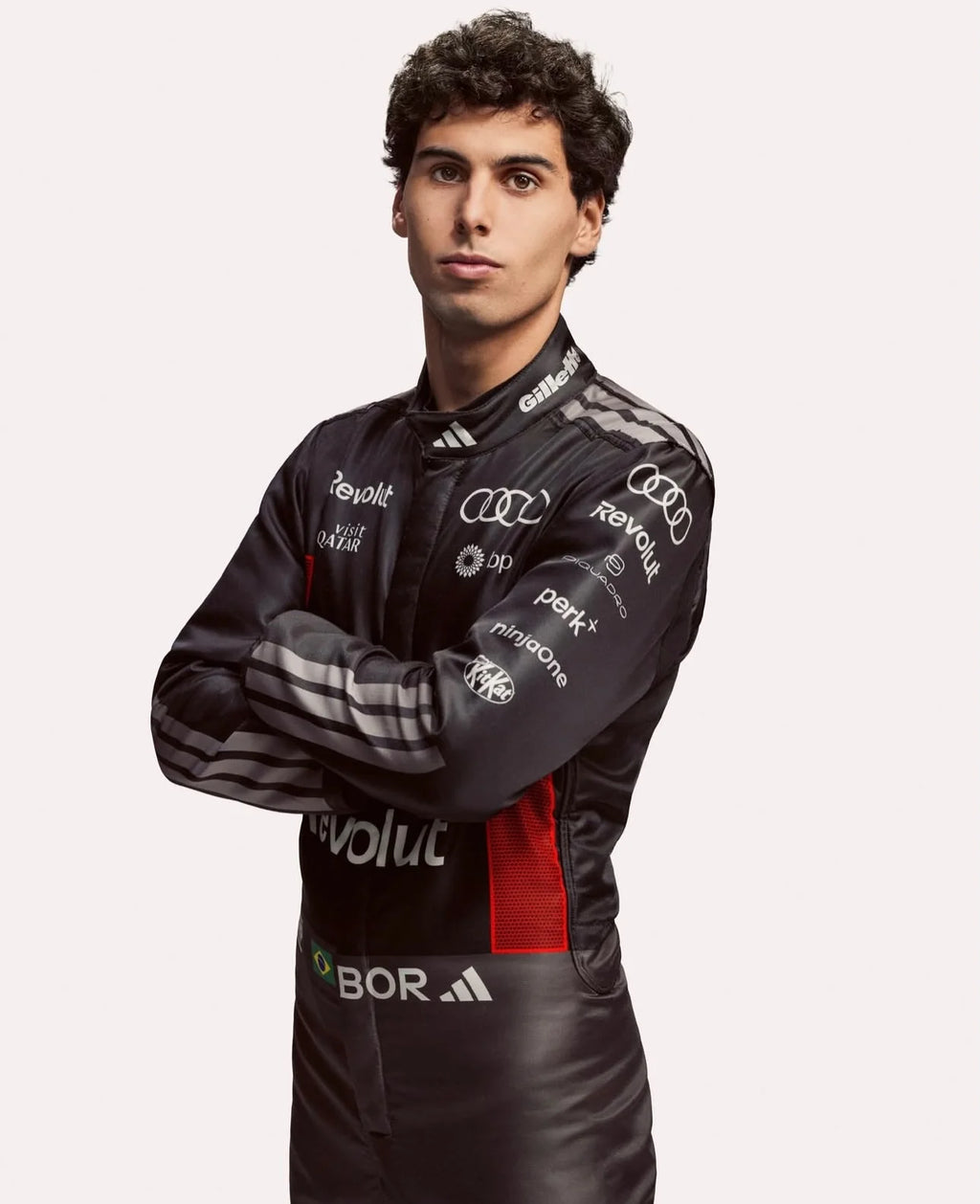 New 2026 Gabriel Bortoleto Team Audi F1 Racing Suit