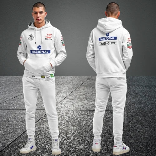 Ayrton Senna F1 Racing John Player Tracksuit 1985 White