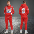 Ayrton Senna F1 Racing Tracksuit Red 1988