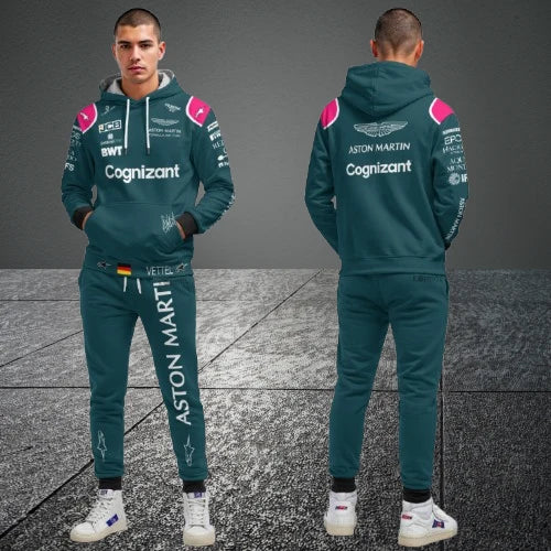 Sebastian Vettel Aston Martin F1 Racing Tracksuit Green 2021
