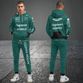 Fernando Alonso Aston Martin F1 Team Tracksuit Green 2023