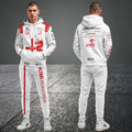 Kimi Raikkonen Alfa Romeo F1 Racing Tracksuit White 2021
