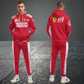 Kimi Raikkonen Mission Ferrari F1 Racing Tracksuit Red 2018