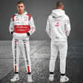 Kimi Raikkonen Alfa Romeo F1 Racing Tracksuit White Red 2020