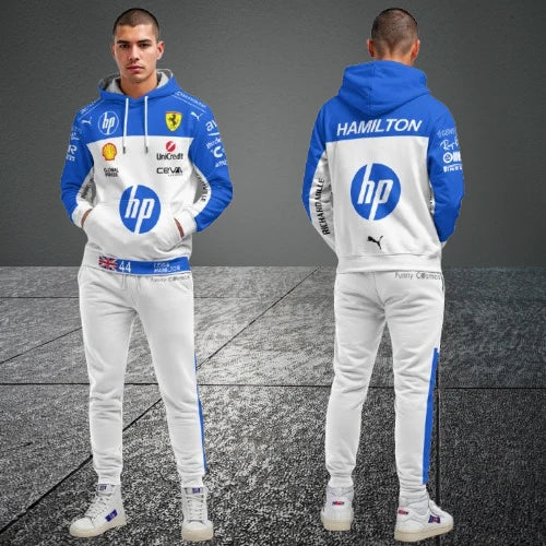 Lewis Hamilton Racing Ferrari Special 2025 Miami Grand Prix F1 Tracksuit