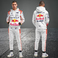 Max Verstappen Racing Costume 2025 Japan GP Tracksuit White