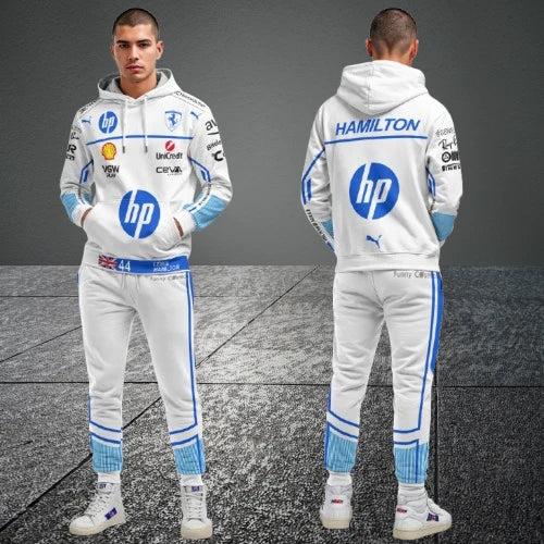 Lewis Hamilton racing suit 2025 Monaco GP F1 Tracksuits