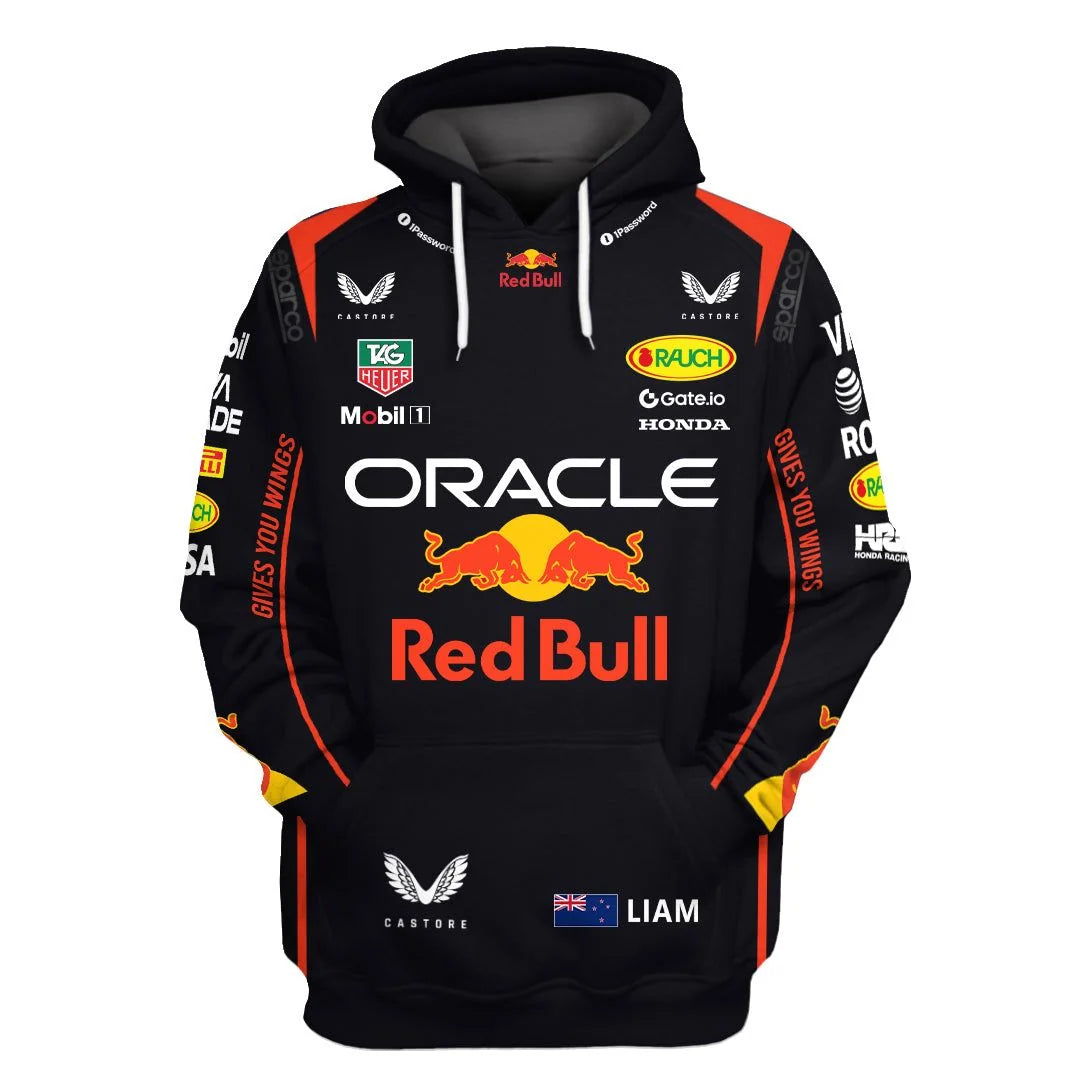 Liam Lawson Oracle Red Bull Racing F1 Team Hoodie