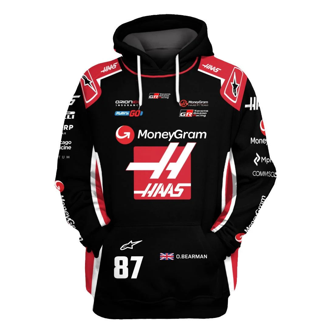Oliver Bearman MoneyGram Haas F1 Team Hoodie