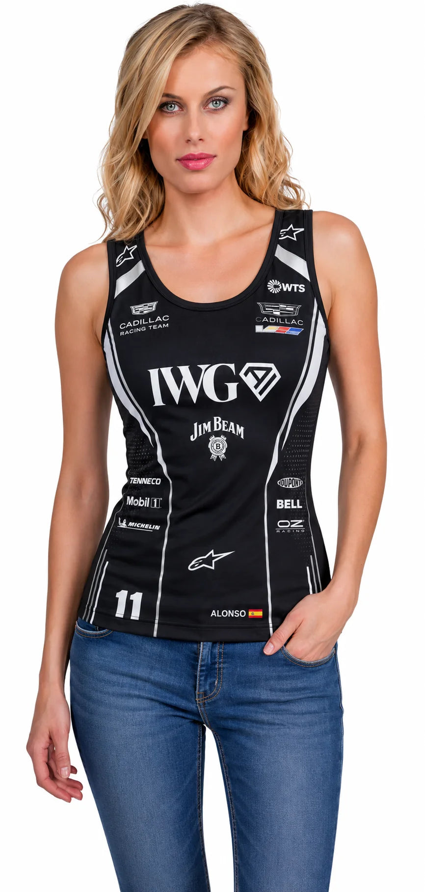 2026 F1 Team Cadillac Women's Tank Top – Black
