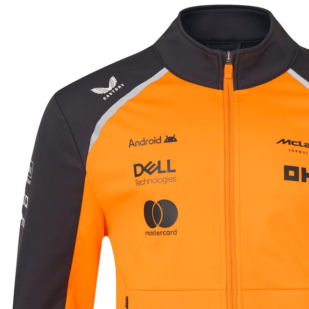2025 F1 Team McLaren Softshell Jacket Orange