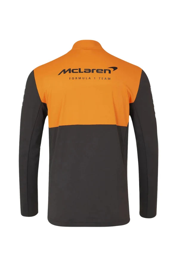 2024 F1 Team McLaren Softshell Jacket Orange Black