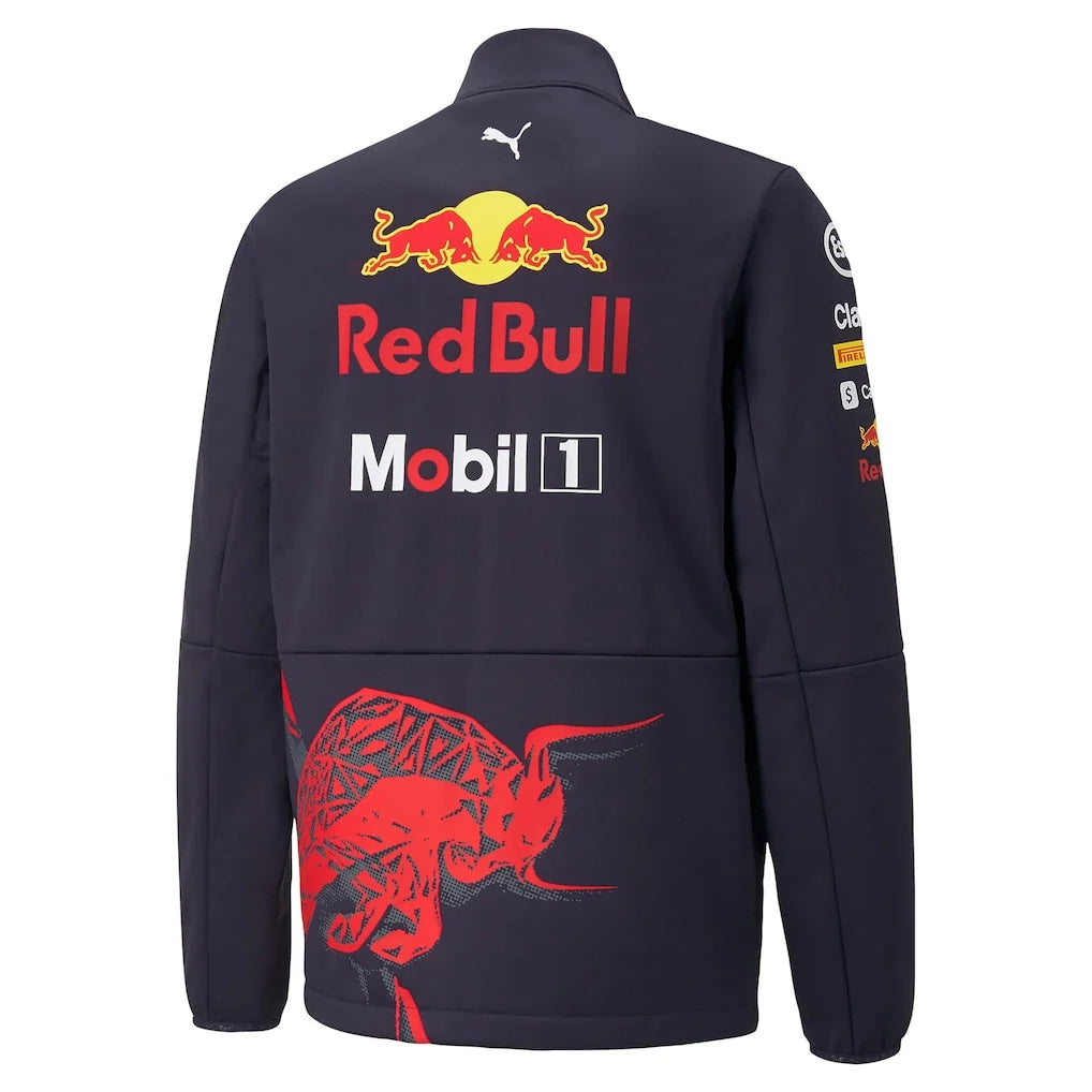 2022 F1 Red Bull Racing Team Softshell Jacket Nave Blue