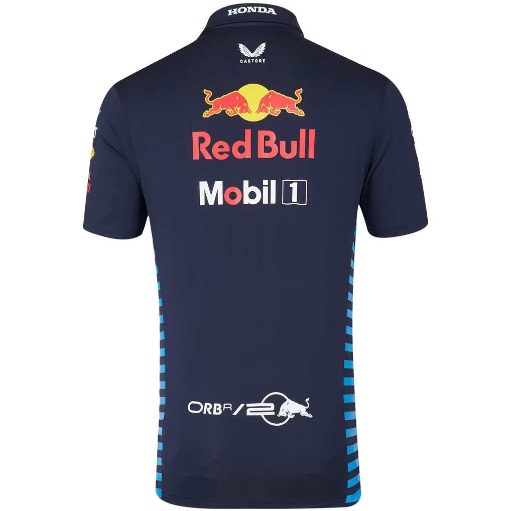 Max Verstappen F1 Red Bull Racing Team Polo Shirt 2024