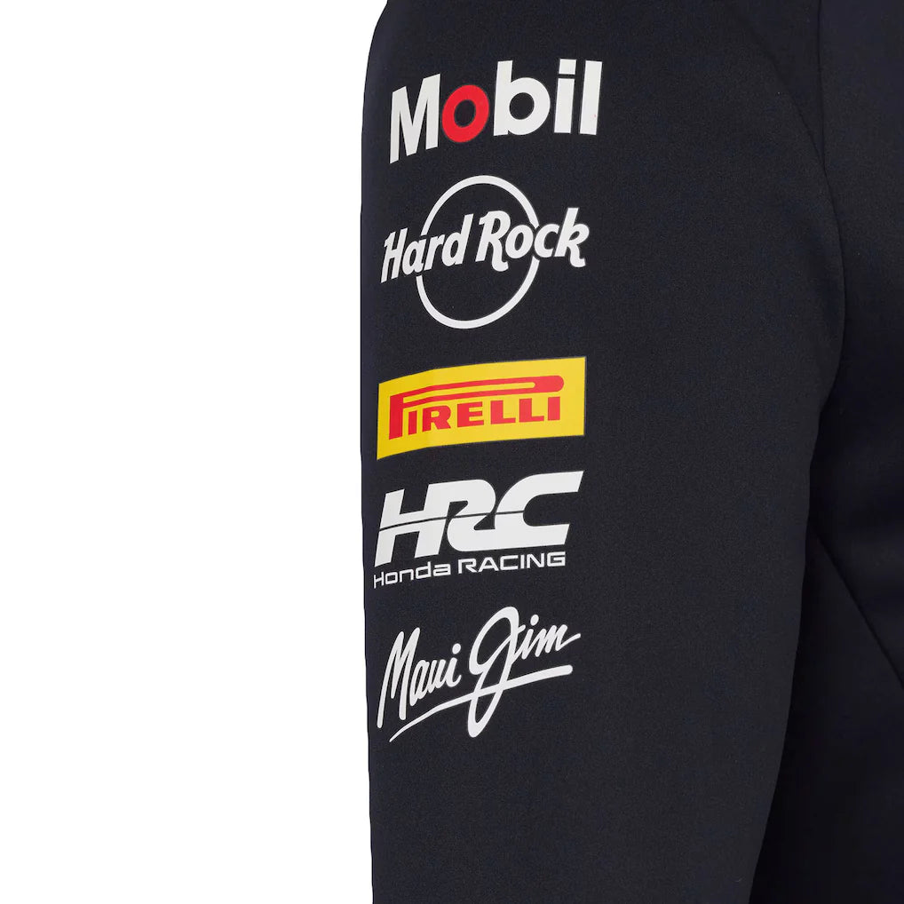 2025 F1 Red Bull Racing Team Softshell Jacket Nave Blue
