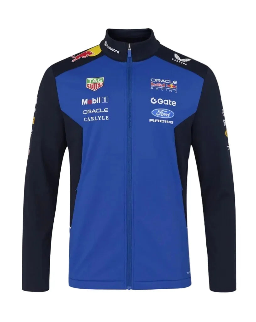 Red Bull Racing F1 2026 Team Softshell Jacket - Blue/Navy