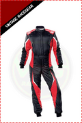 TECNICA EVO OVERALL FIA 8856-2018 Red- Black - Vintage Racegears